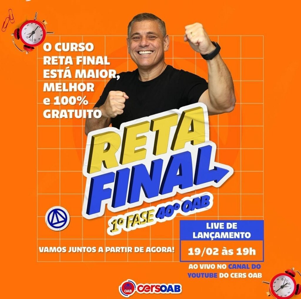 Estudo na Reta Final OAB: Confira Curso Gratuito